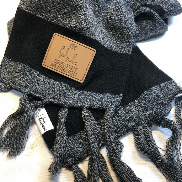 Vancouver Canucks Alumni Brendan Morrison NHL Scarf Hockey Molson Canadian - Picture 2 of 4